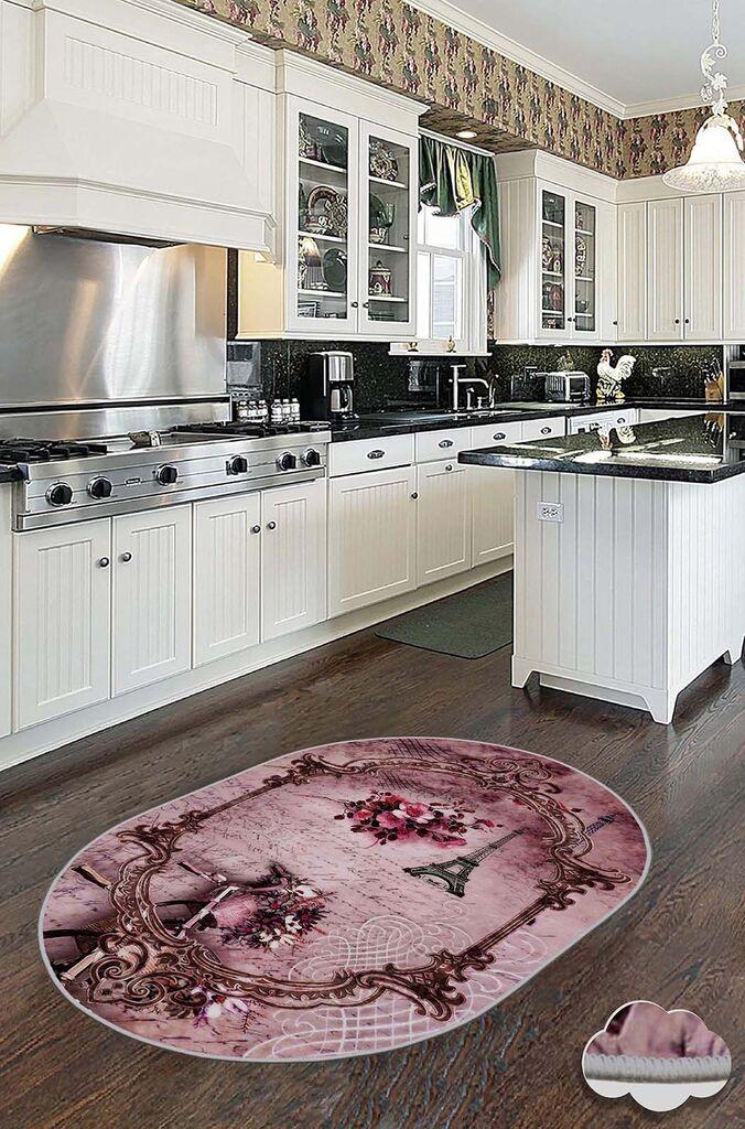 Conceptum Hypnose тепих Hmnt907, Овален, 100x300 cm, Шарена