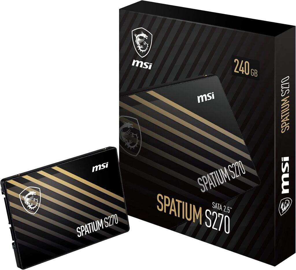 MSI SSD Spatium S270 SATA, 2,5", 240 GB