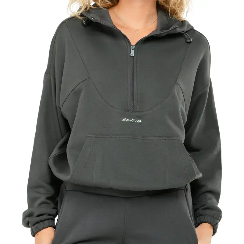 Женски дуксер „Eastbound Luzia“, сив