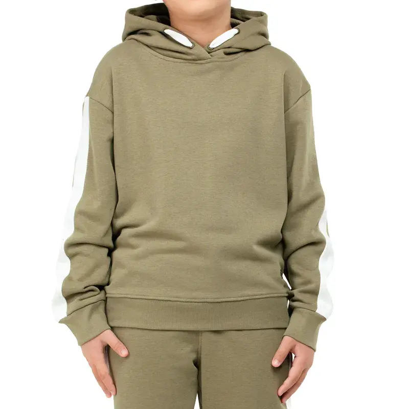 Џемпер со изглед „Eastbound“ за момчиња, маслинеста боја