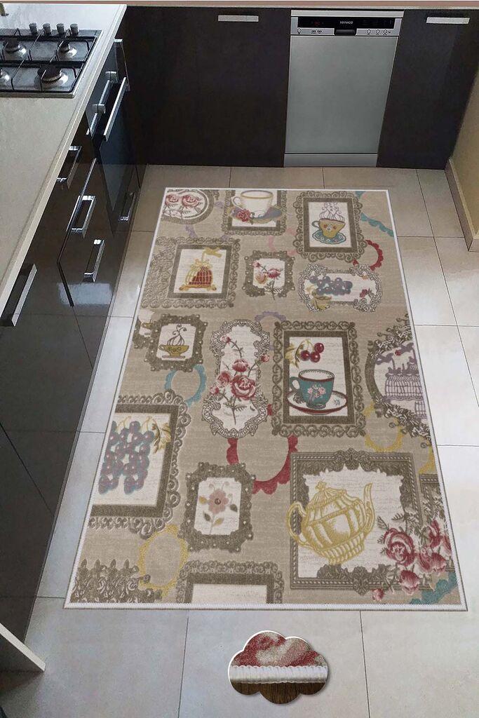 Conceptum Hypnose тепих Hmnt538, правоаголен, 80x50 cm, кафеав