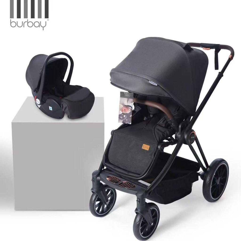 Burbay Количка Luccia AG202 -црна