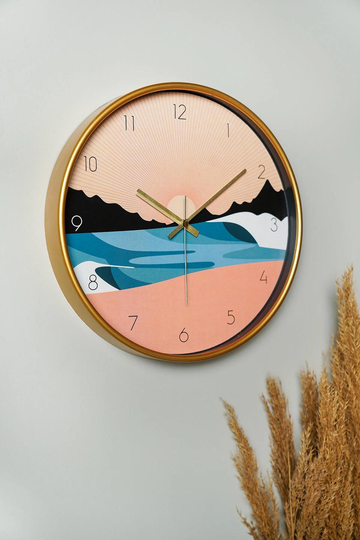 Wallity dzиден часовник 30 см во боја