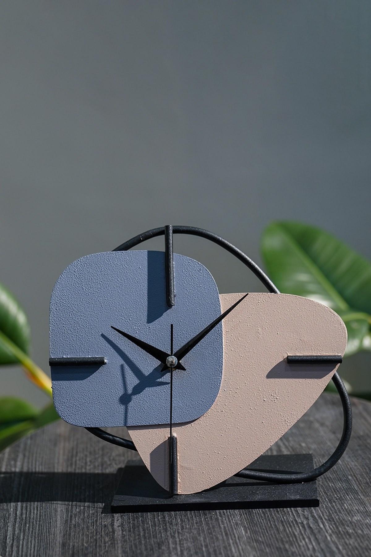 Часовник Aberto Design 26x25cm сино-беж