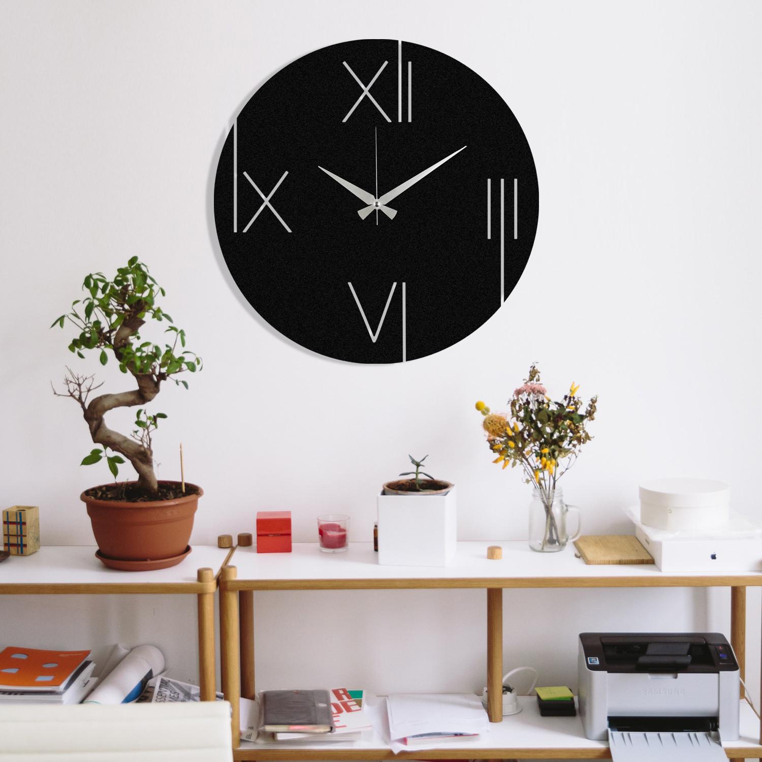 Wallity dzиден часовник 48x48 см црн