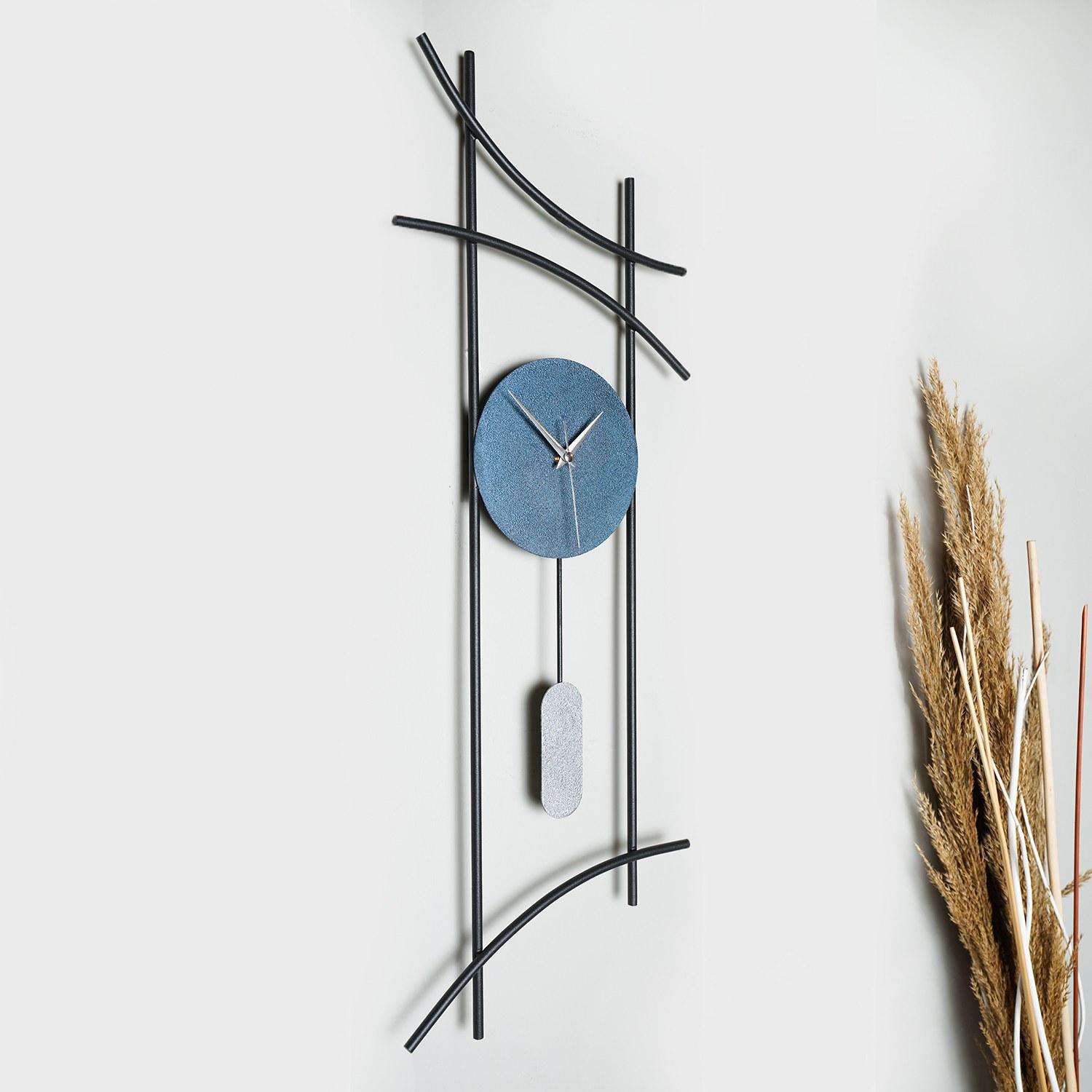 Wallity dzиден часовник 75 см сино-сив