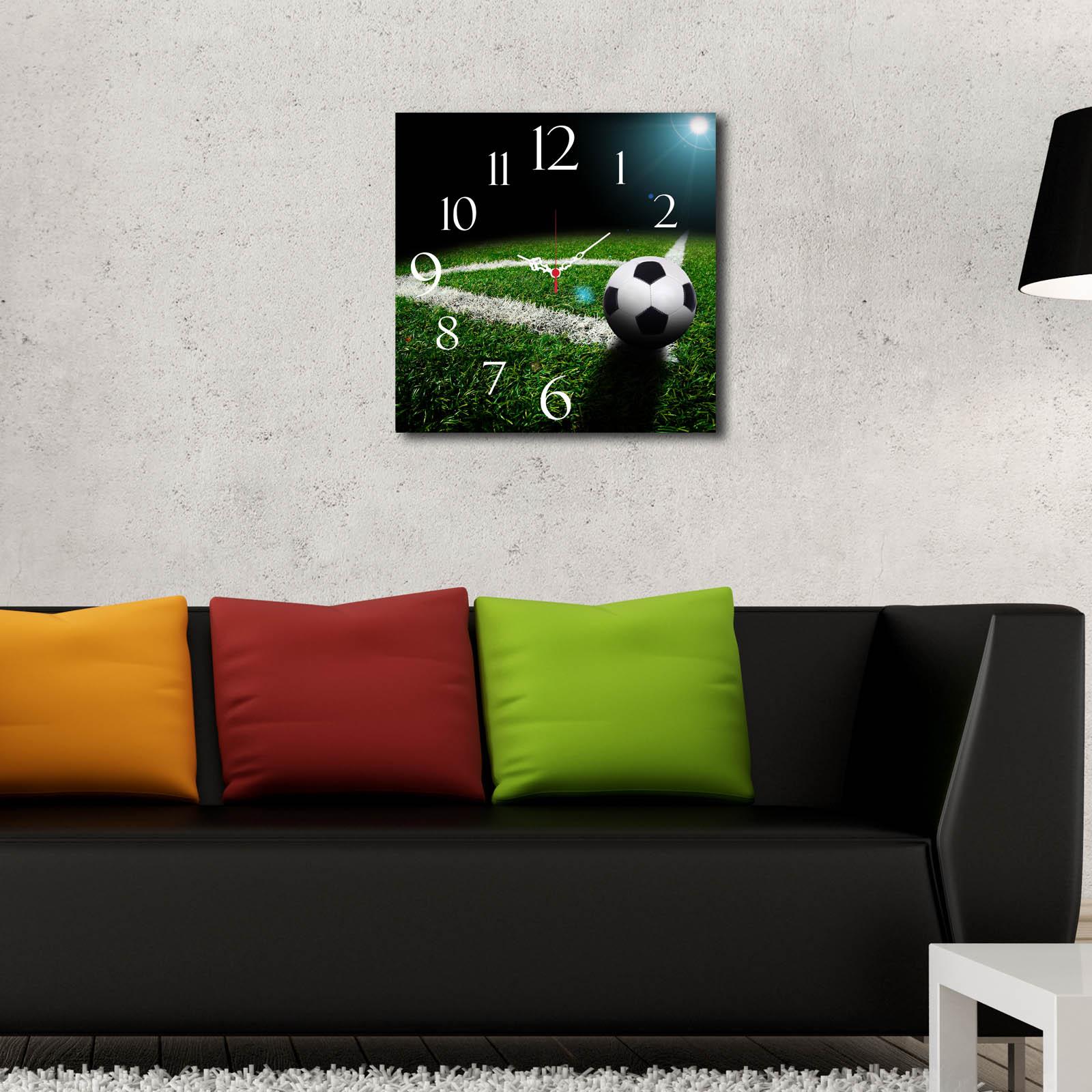 Wallity MDF dzиден часовник 40x40cm во боја