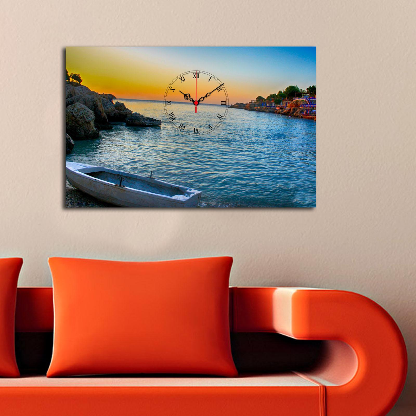 Wallity dzиден часовник 45x70cm во боја