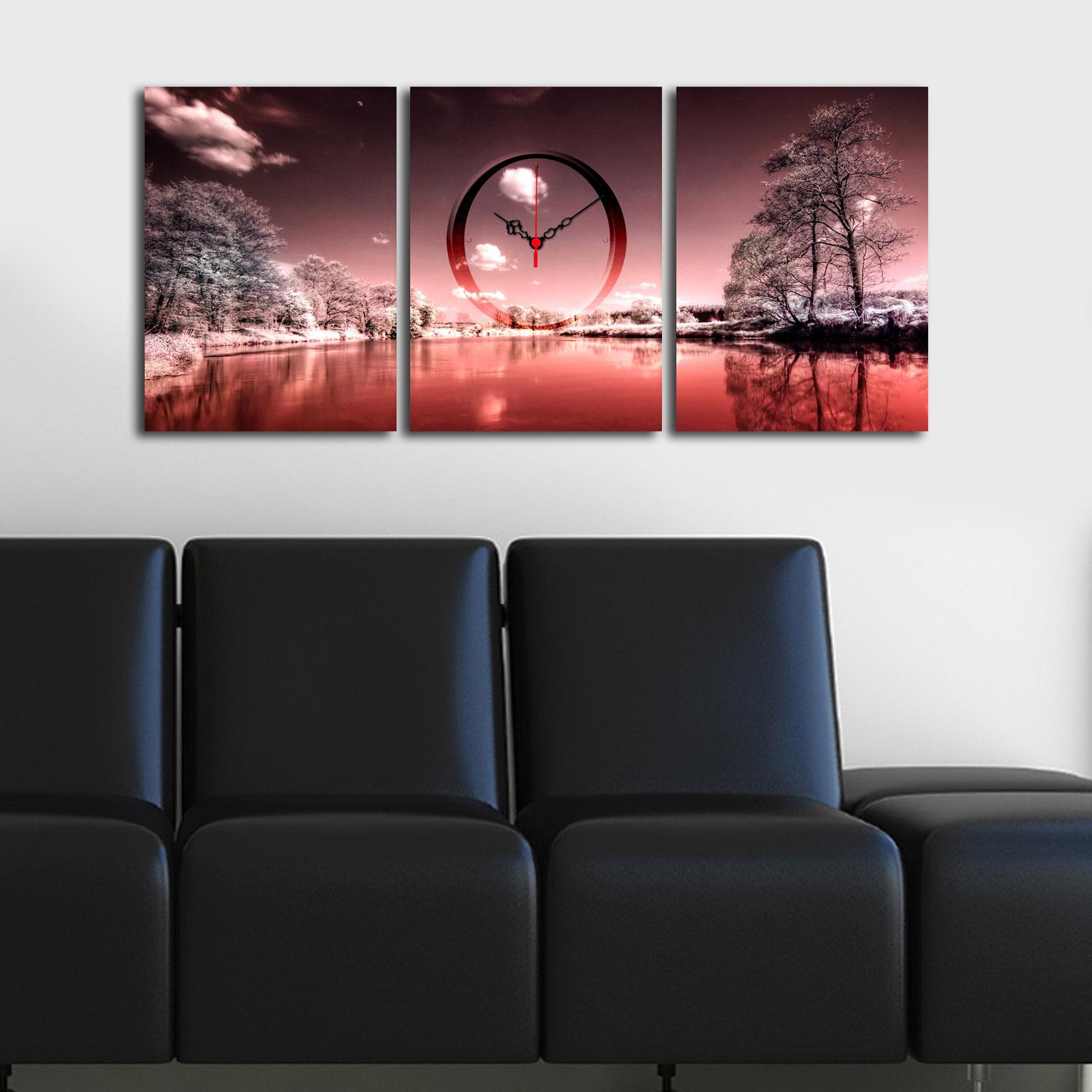 Wallity dzиден часовник во 3 дела во боја