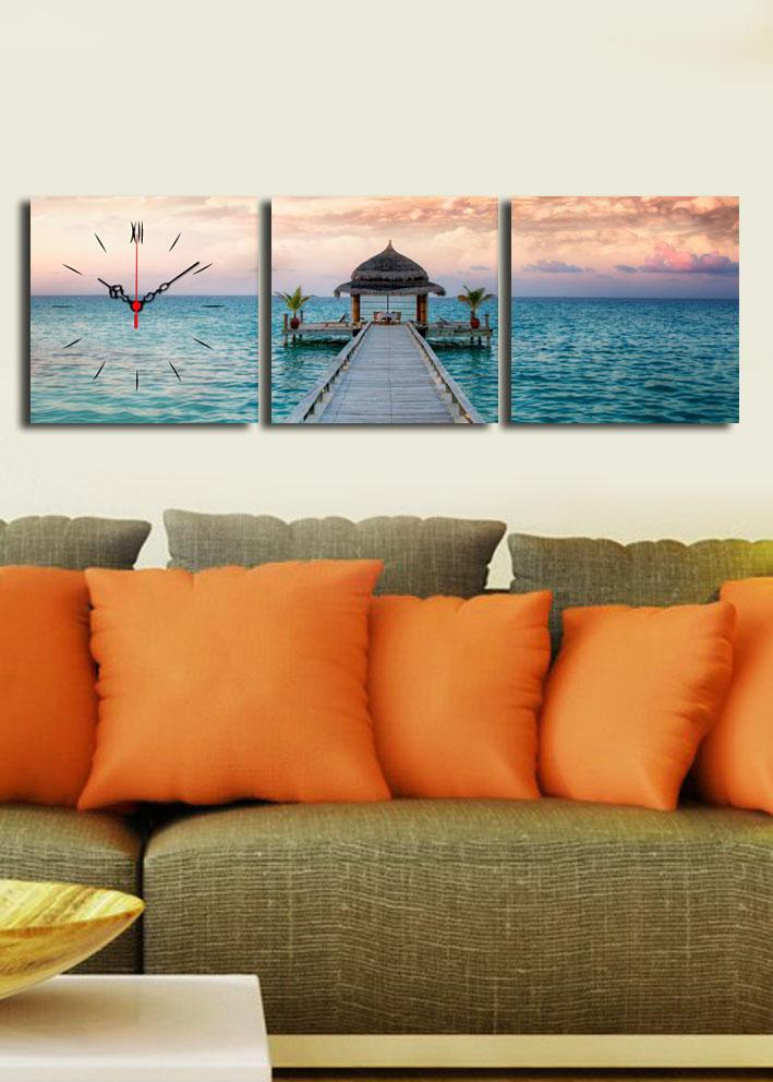 Wallity dzиден часовник во 3 дела во боја