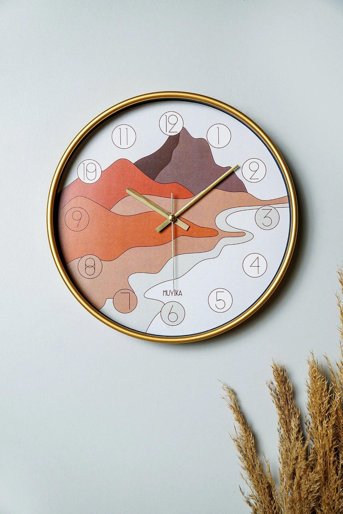 Wallity dzиден часовник 30 см во боја