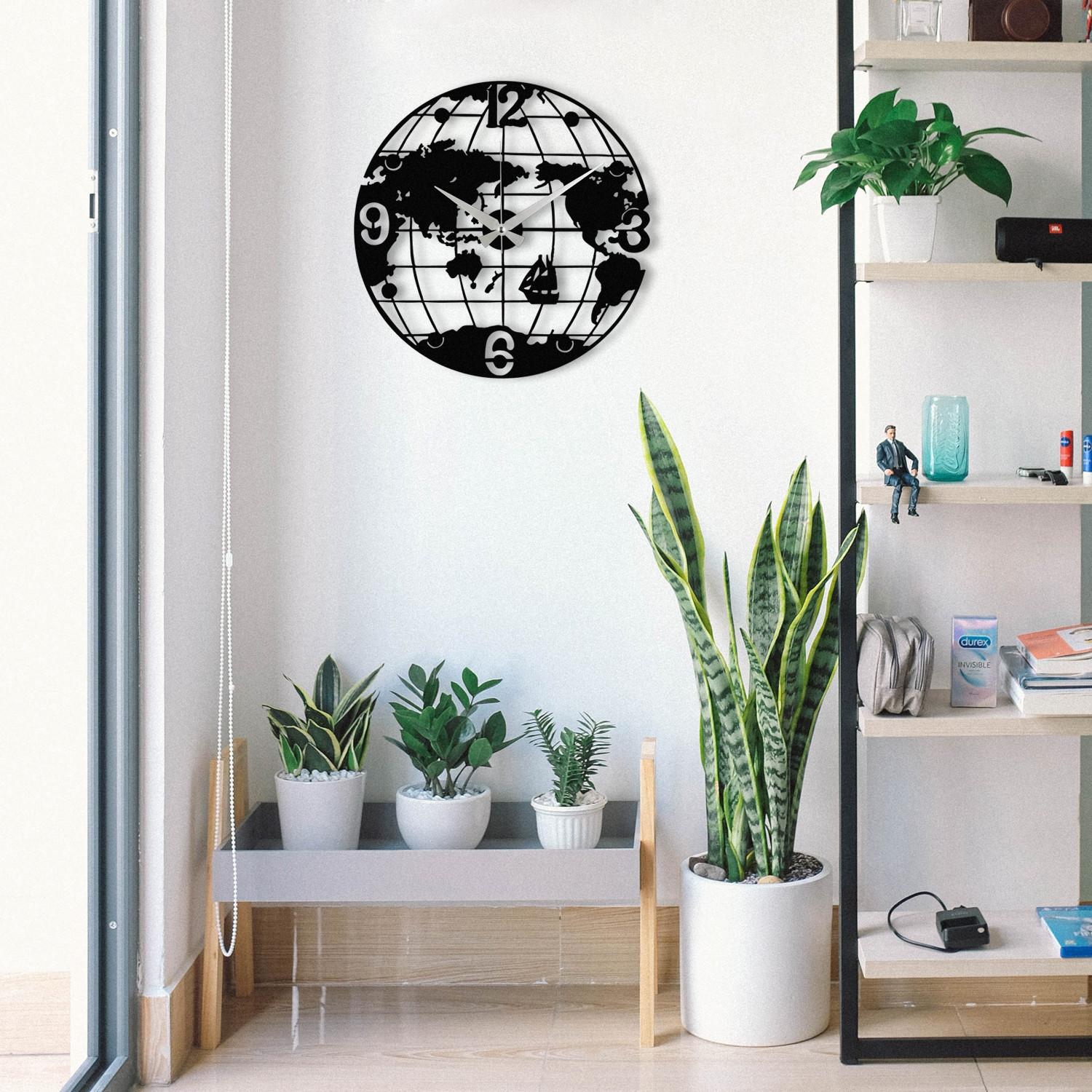 Wallity dzиден часовник 48x48 см црн