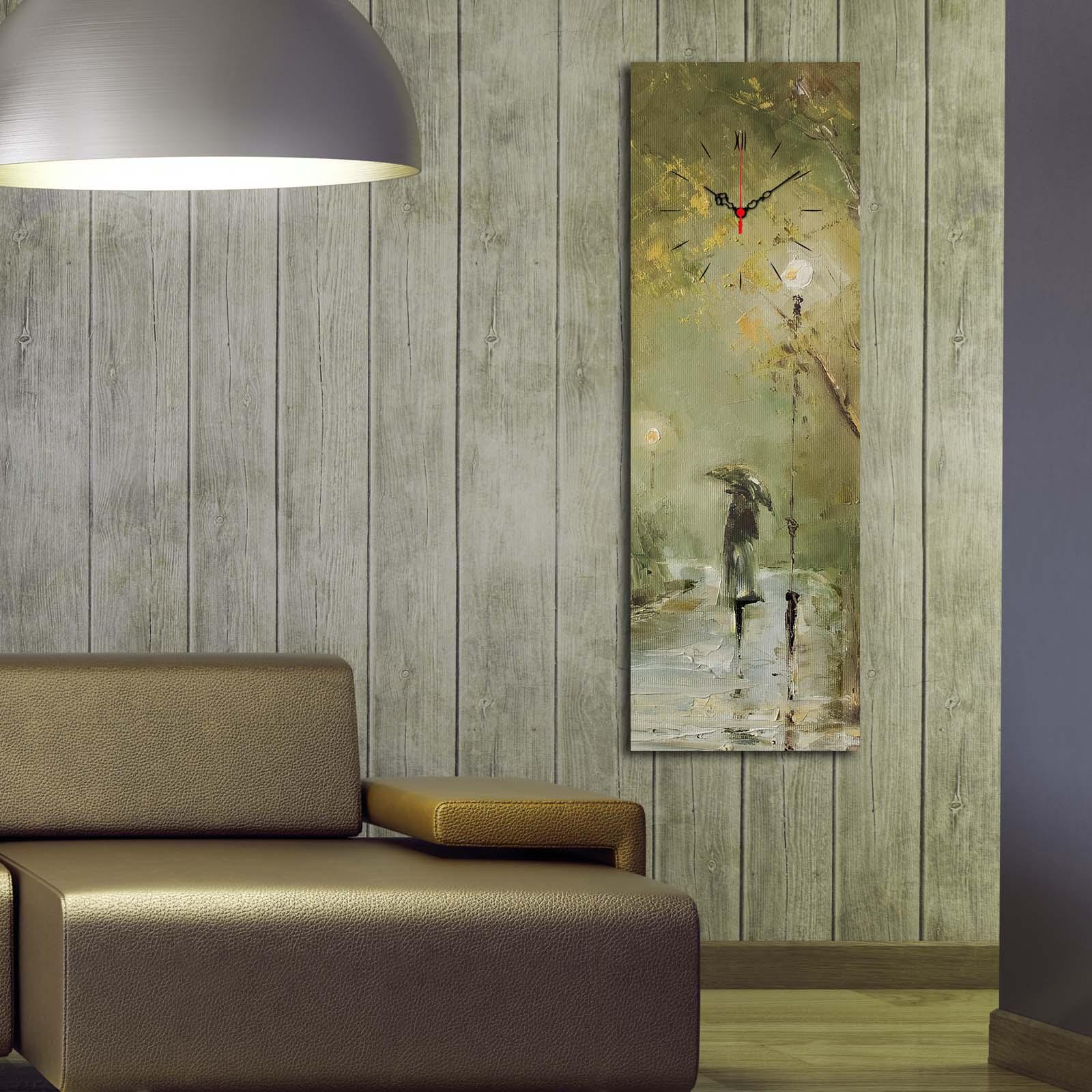 Wallity dzиден часовник 30x90cm во боја