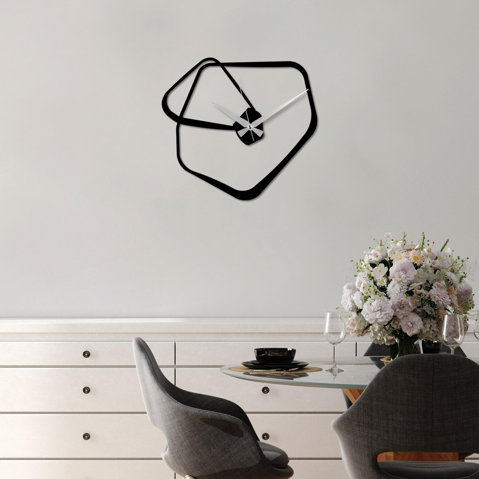 Wallity dzиден часовник 49x45 см црн