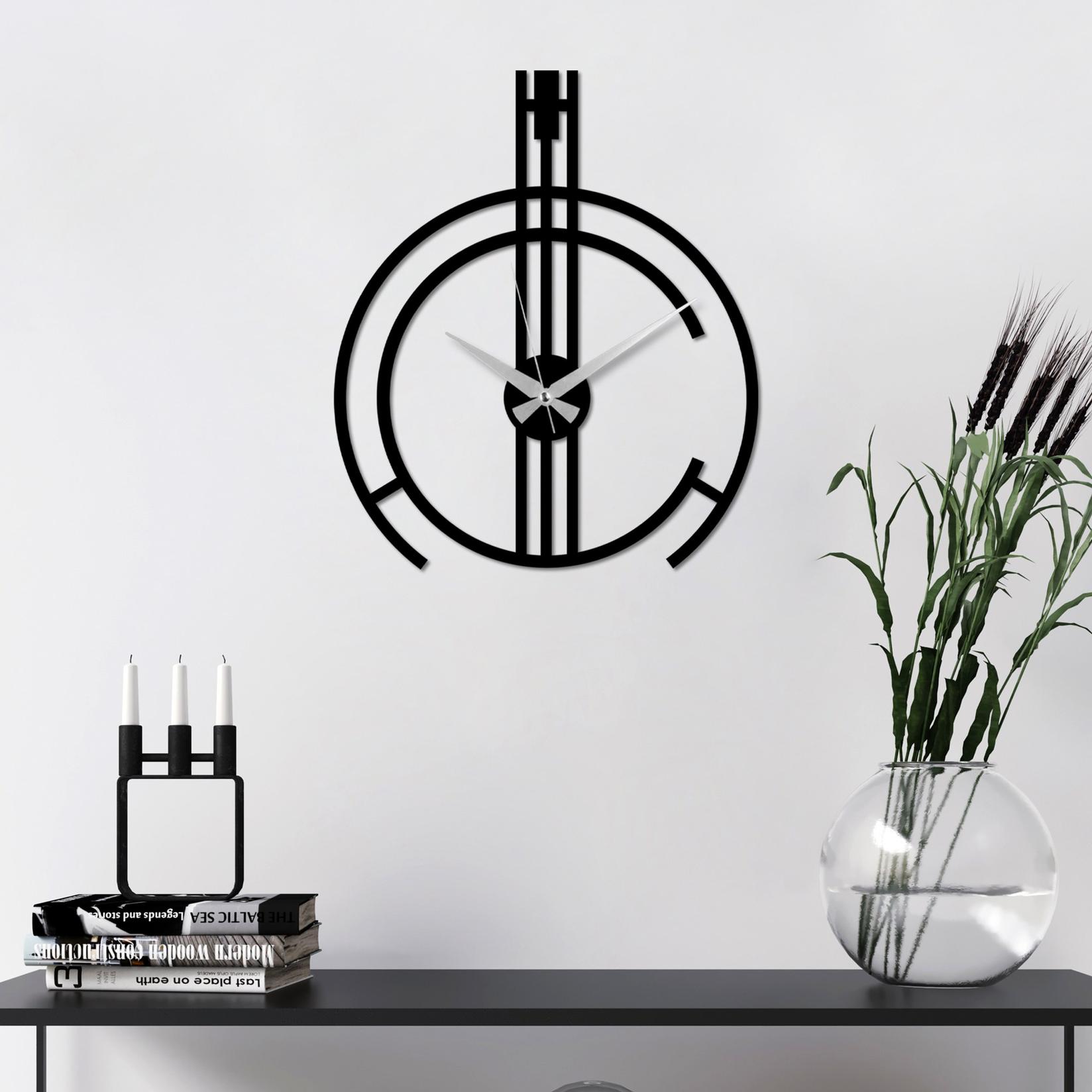 Wallity dzиден часовник 49x38 см црн