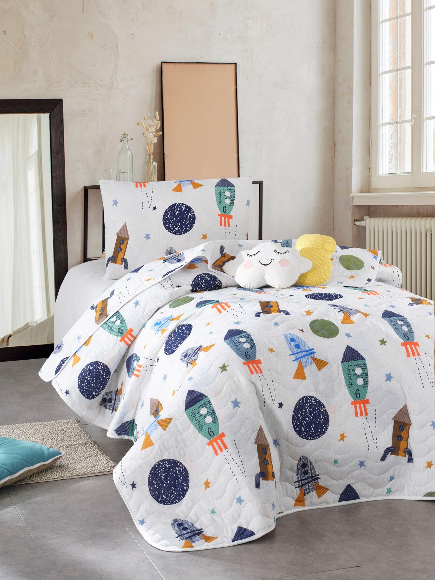 Комплет постелнина L'essentiel Maison за единечен кревет во боја