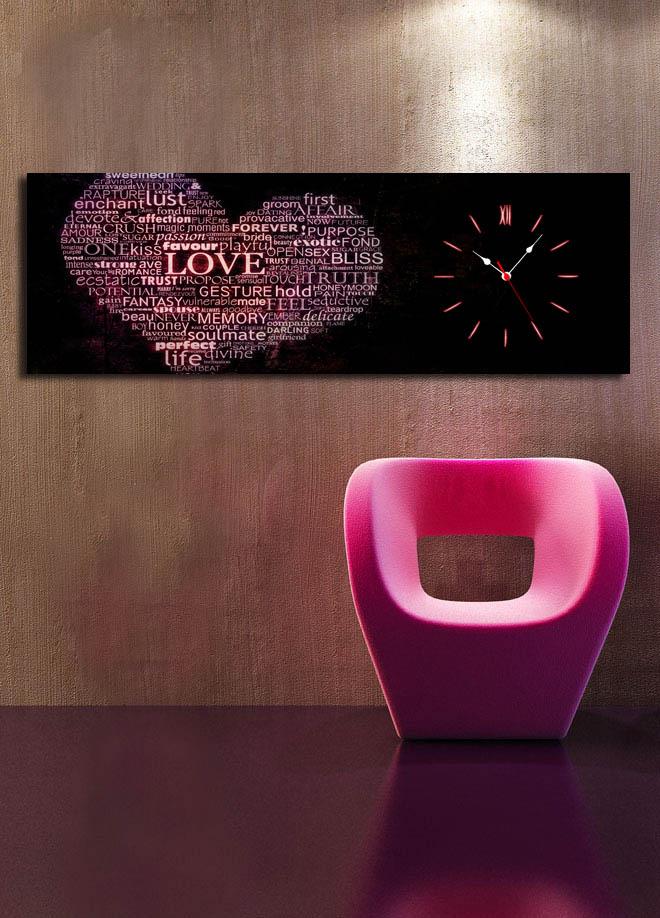 Wallity dzиден часовник 30x90cm во боја