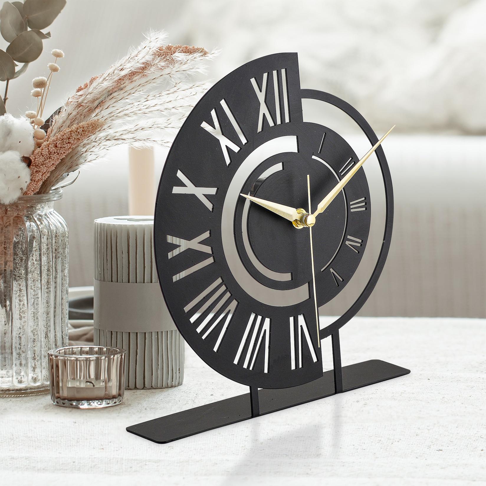 Часовник Aberto Design 25cm црн