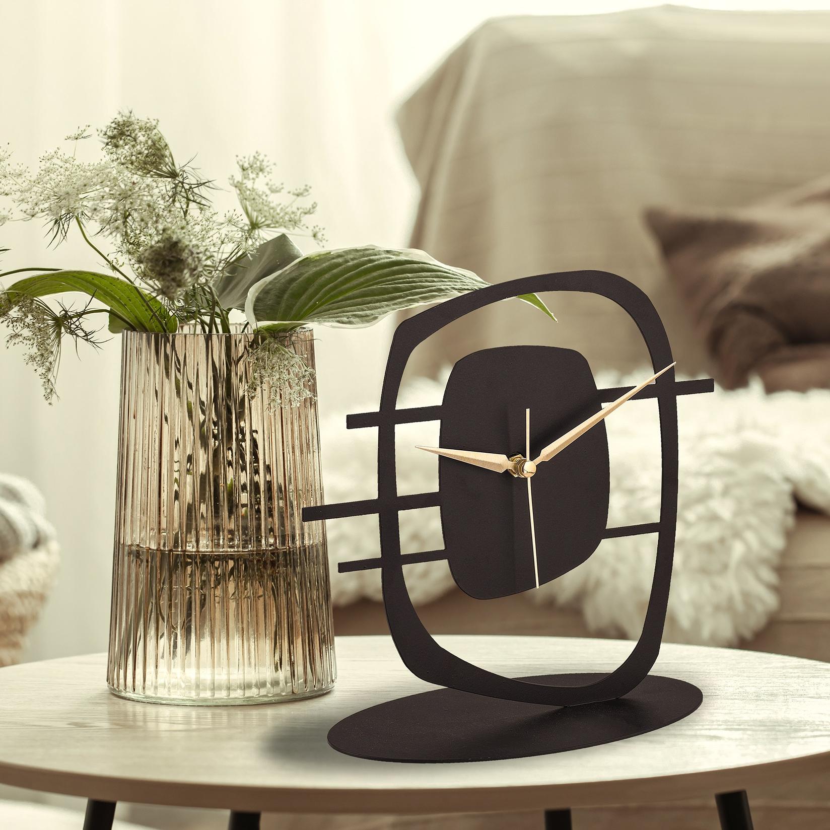 Aberto Design Часовник 21cm Црн