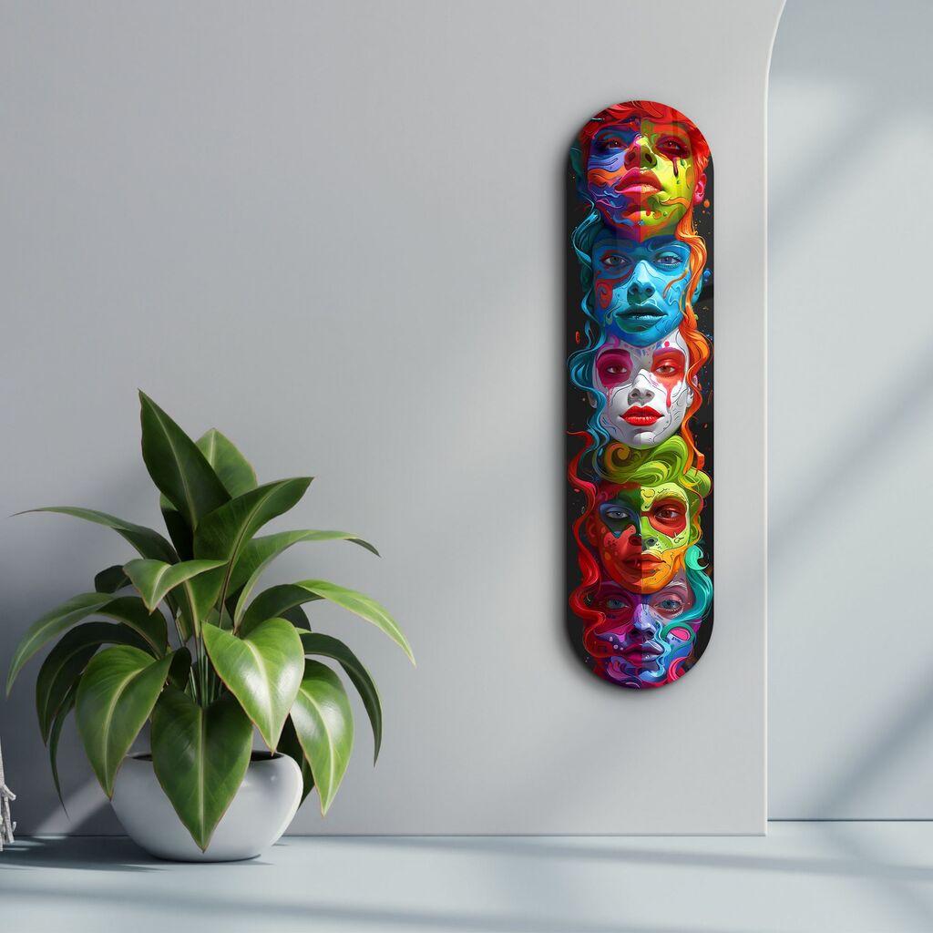 Wallity декорација за dzид 226SNG1101, 20x80 см, шарена