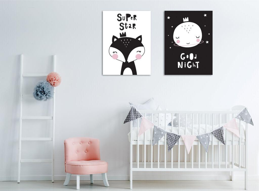 Wallity декорација за dzид IDC05, 30x40 см, 2 парчиња