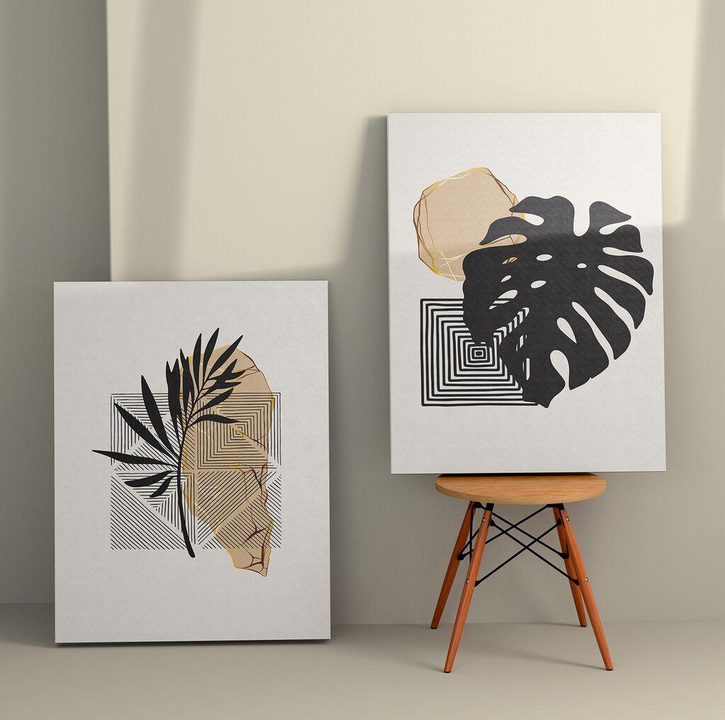 Wallity декорација за dzид 2KNV4261, 50 x 70 см, 2 парчиња