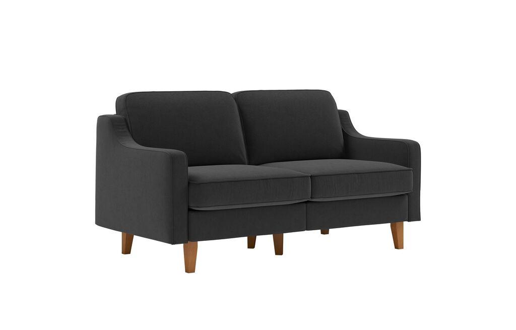Atelier del Sofa Двосед Robin 2, темно сива