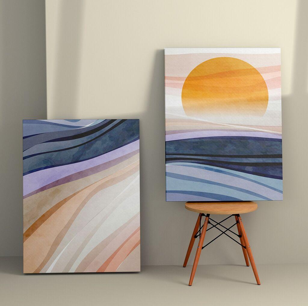 Wallity декорација за dzид 2KNV4336, 70 x 100 см, 2 парчиња