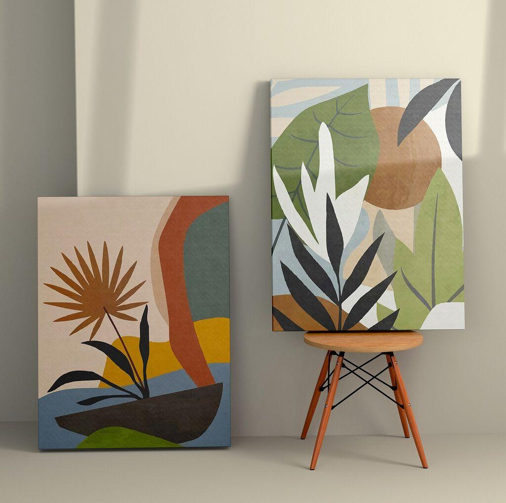 Wallity декорација за dzид 2KNV4316, 70 x 100 см, 2 парчиња