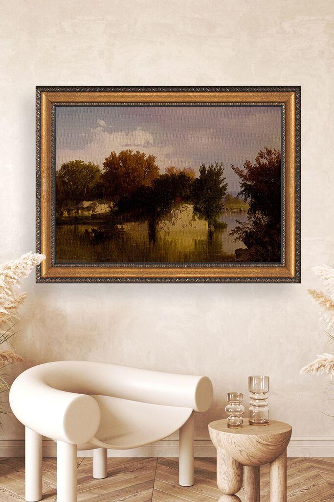 Wallity декорација за dzид ATCRCVCNVSMDL34, 40 x 60 см, шарена