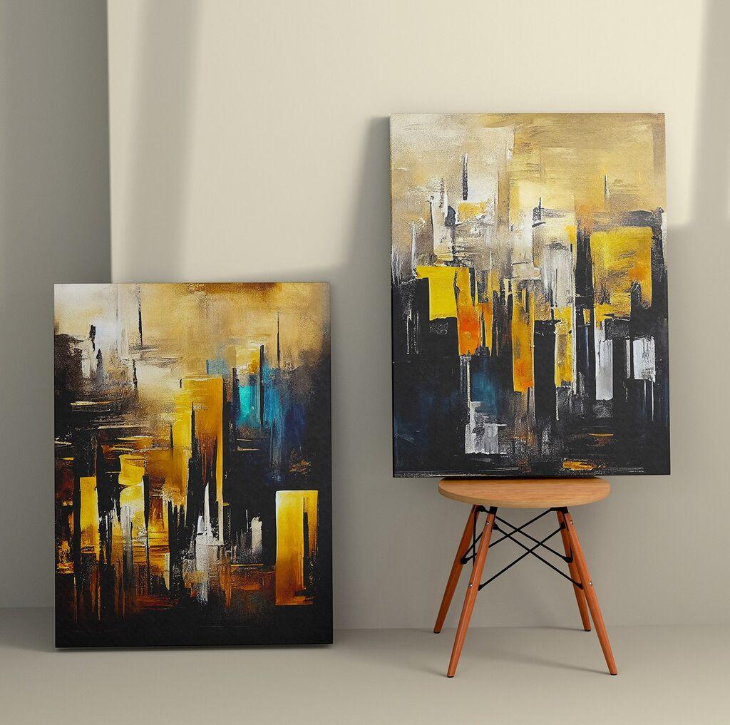 Wallity декорација за dzид 2KNV4310, 70 x 100 см, 2 парчиња