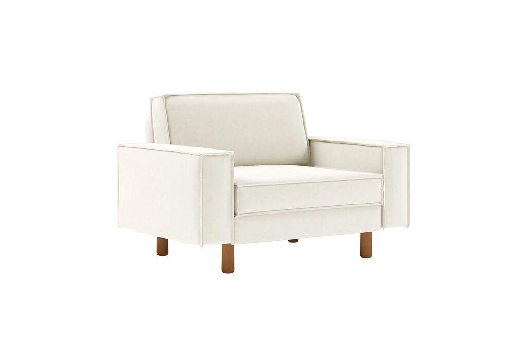Фотелја „Atelier del Sofa" со двосед „Sparrow", светло розова