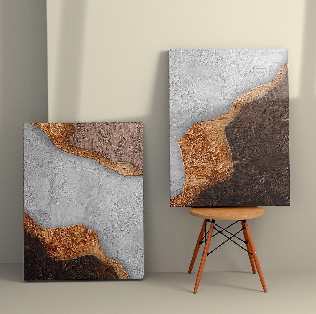 Wallity декорација за dzид 2KNV4365, 50 x 70 см, 2 парчиња