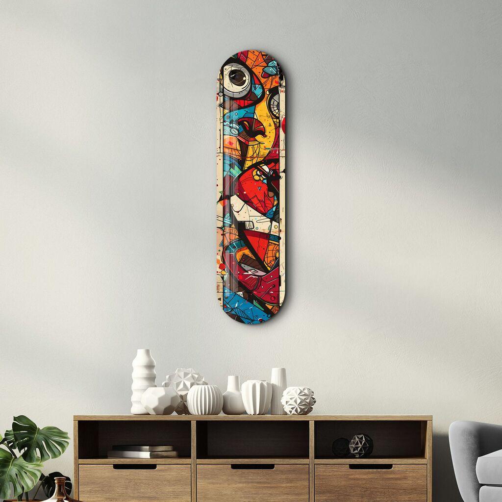 Wallity декорација за dzид 226SNG1139, 20x80 см, шарена