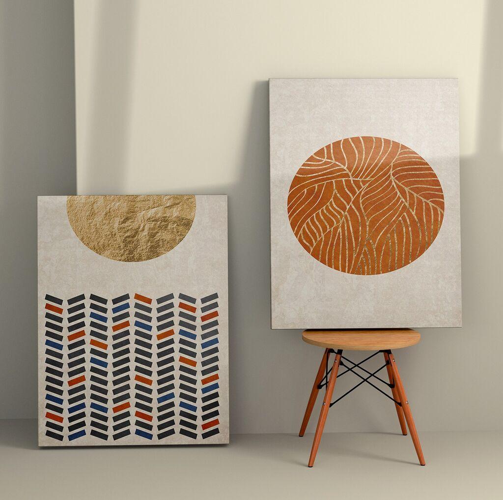 Wallity декорација за dzид 2KNV4297, 50 x 70 см, 2 парчиња