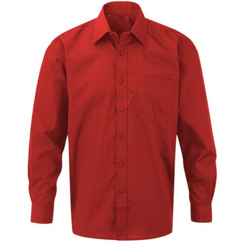 PUBLIK Кошула, Машка, Со Долги Ракави, 4Xl, Publik, Comfort Lsl, 55.009.30, Црвена