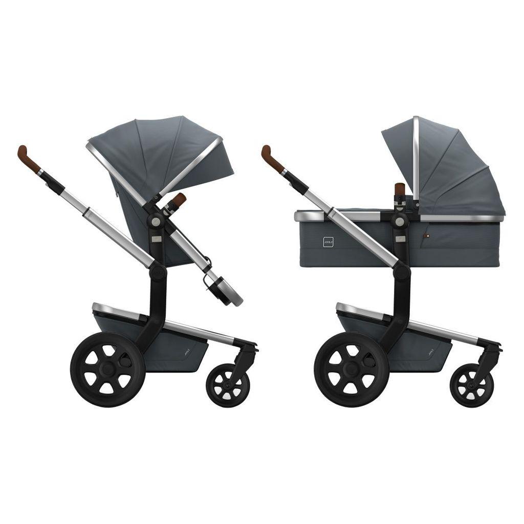 JOOLZ Детска количка 2 во 1 Day3 Earth hippo сива