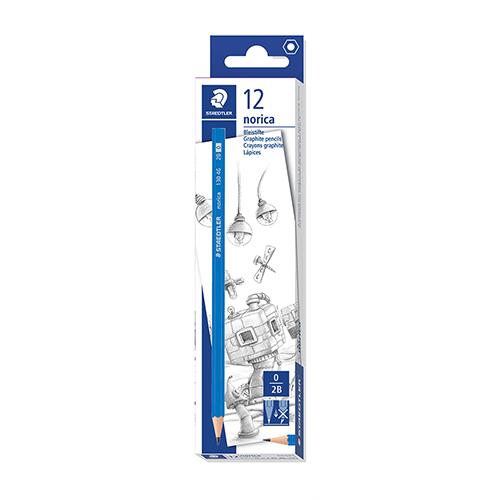 STAEDTLER Молив, 2Б, Природно Дрво, Norica, 130 46-2B