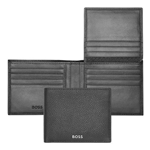 BOSS Паричник, Машки, Кожен, Boss, Classic Grained, Hly416A, 11,5*9,5*2Цм, Црна