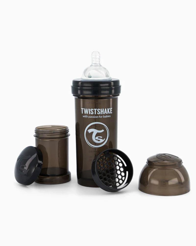 TWISTSHAKE Шише против колики 260мл црно 78043