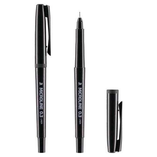 STATOVAC Фломастер, Фајнлајнер, 0,3мм, 130381, Црна