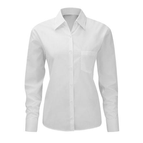 PUBLIK Кошула Женска 55.002.90-L Business Lsl Со Долги Ракави Бела