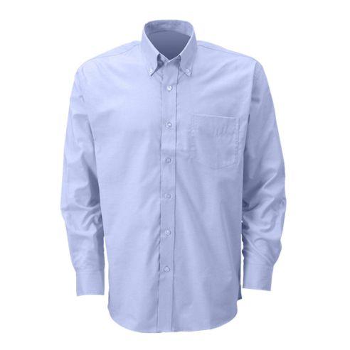 PUBLIK Кошула, Машка, Долги Ракави, Publik, Oxvord Lsl Men, 55.005.22 Xxl, Светло Сина