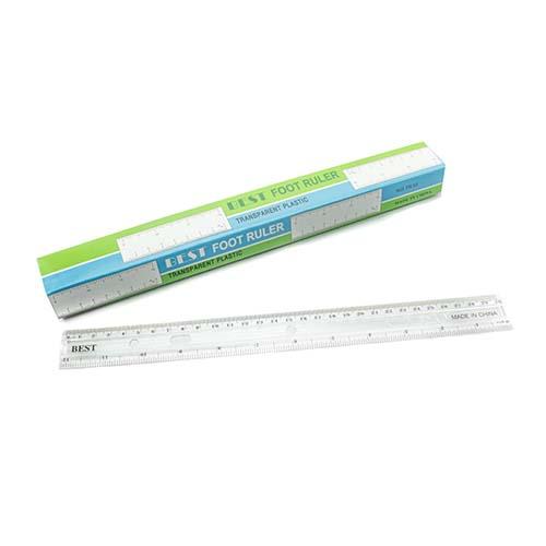 BG OFFICE Линијар, Пвц, 30цм, 02514433