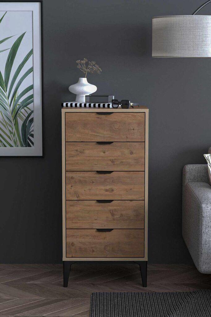 Комода Hanah Home Arden, 50 x 105 x 40 см, бор