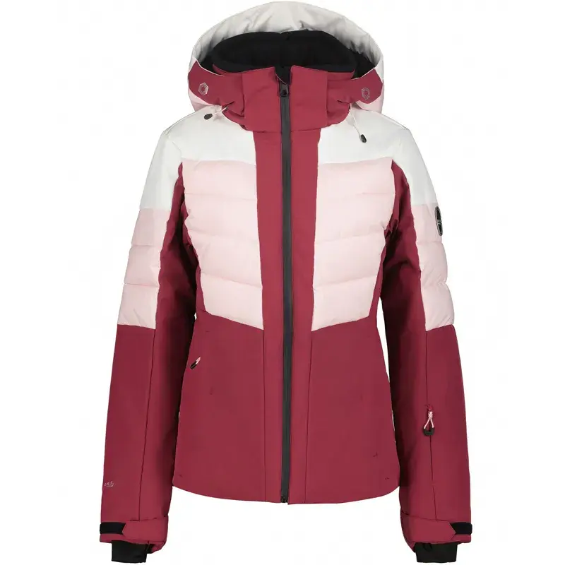 Женска скијачка јакна Ice Peak со качулка Florala, розова