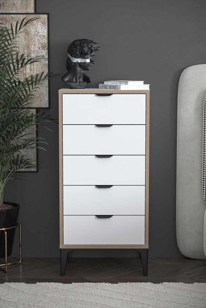 Комода Hanah Home Arden, 50 x 105 x 40 см, бела