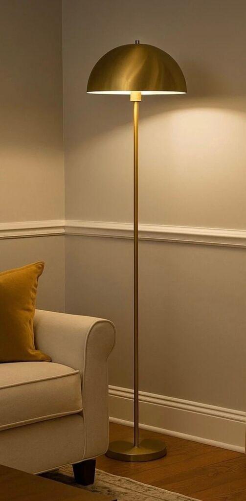 Подна ламба Opviq BRZ-340138, 40 W, 150 см, златна боја