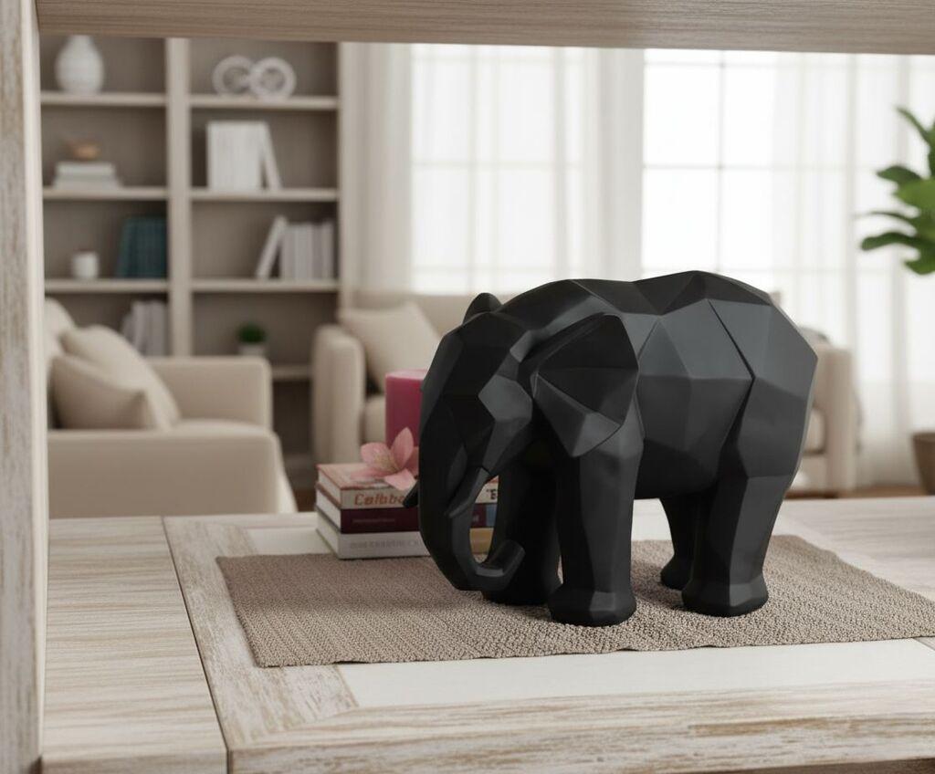 Декоративна фигура Aberto Design Ers1235, 22 x 26 см, црна