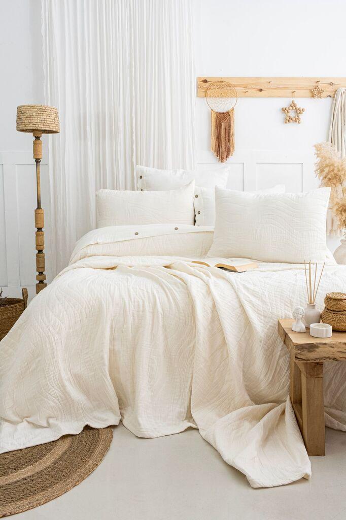 L'essentiel Maison Комплет навлаки за кревет Janna, Cream